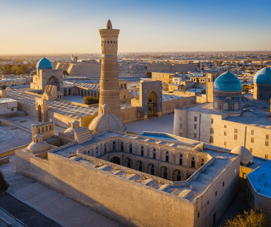 Uzbekistan Eastern Compass